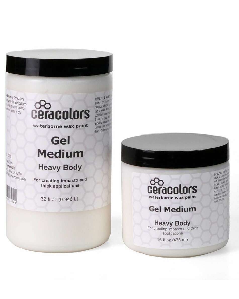 Ceracolors Cold-Wax Gel Medium  Natural Pigments Cold Wax Mediums
