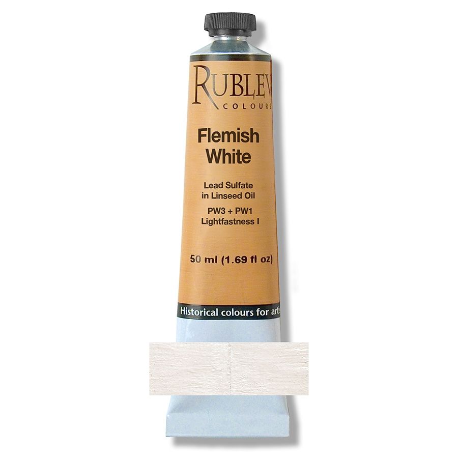 Rublev Colours Flemish White Artist Oil
