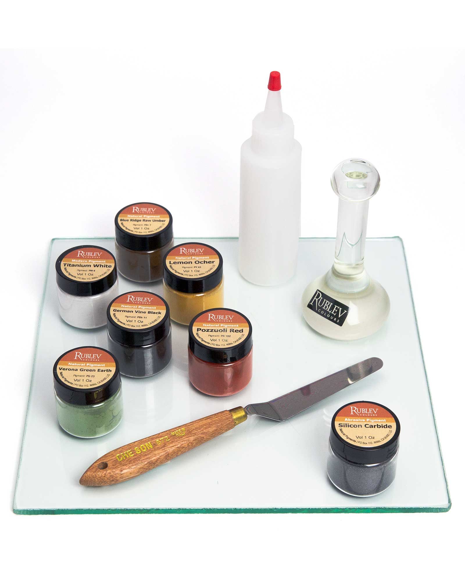 Natural Pigments Basic Paint Making Kit